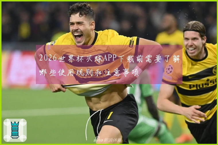 2026世界杯买球APP下载前需要了解哪些使用规则和注意事项